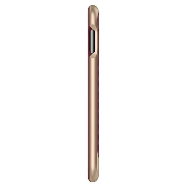 Spigen Galaxy S10e ile Uyumlu Kılıf Neo Hybrid Burgundy