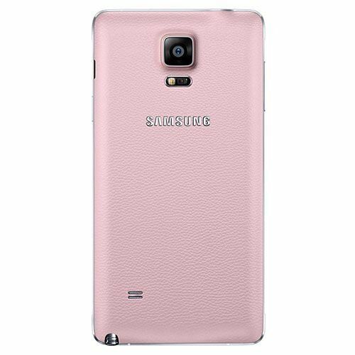 Galaxy Note 4 N910 ile Uyumlu Arka Kapak Pembe EF-ON910SPEGWW (Out)