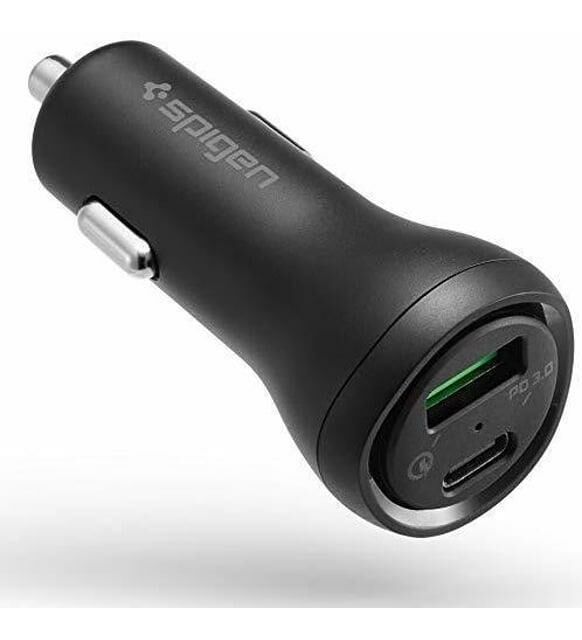 Spigen F31QC 3.0 Hızlı Araç Şarjı, USB-C QC 3.0 45W