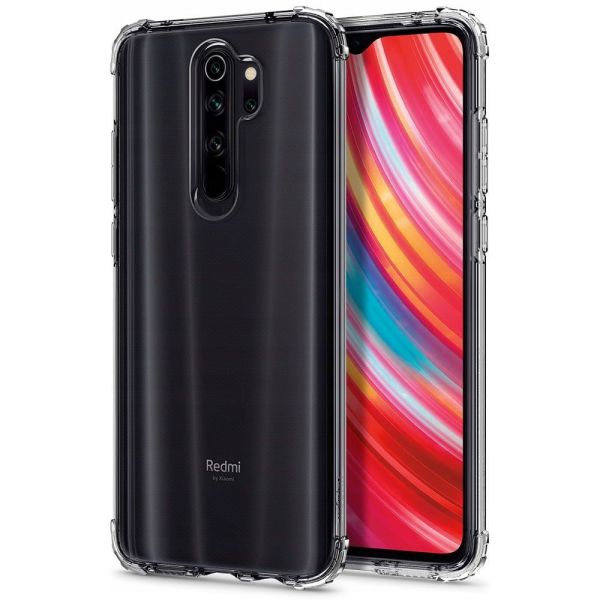 Spigen Redmi Note 8 Pro ile Uyumlu Kılıf Crystal Shell Crystal Clear