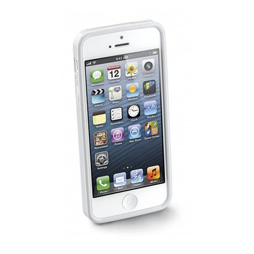 Cellular Line iPhone SE/5S/5 ile Uyumlu Shocking Silikon Kılıf SHCKIPHONE5W