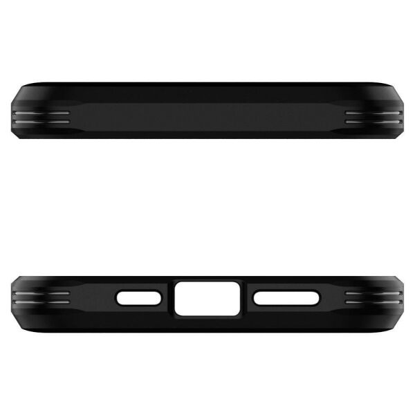 Spigen iPhone 12 Pro Max ile Uyumlu Kılıf Tough Armor Black