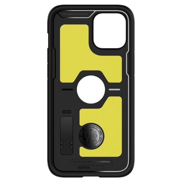 Spigen iPhone 12 Pro Max ile Uyumlu Kılıf Tough Armor Black