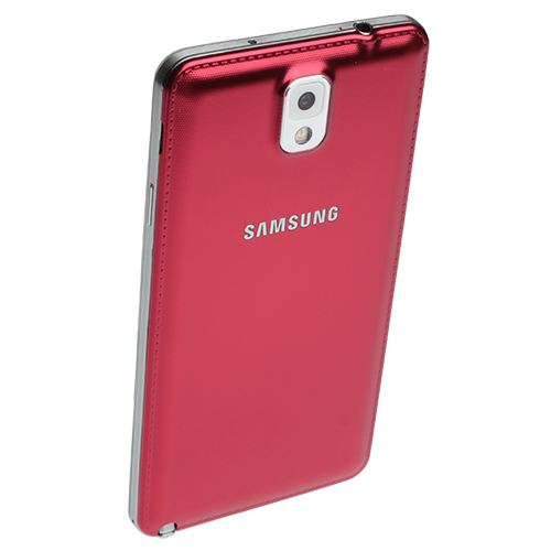 Galaxy Note 3 N9000 ile Uyumlu Arka Kapak (Parlak) Elektrik Kırmızı ET-BN900HREGWW