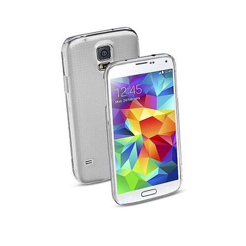 Cellular Line Galaxy S5 ile Uyumlu Invisible Şeffaf Sert Kılıf INVISIBLEGALS5