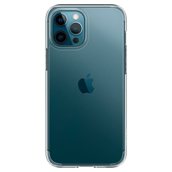 Spigen iPhone 12 Pro Max ile Uyumlu Kılıf Ultra Hybrid Crystal Clear