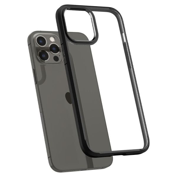 Spigen iPhone 12 Pro Max ile Uyumlu Kılıf Ultra Hybrid Matte Black