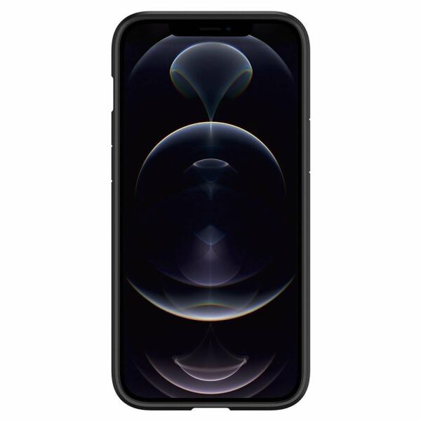 Spigen iPhone 12 Pro Max ile Uyumlu Kılıf Ultra Hybrid Matte Black