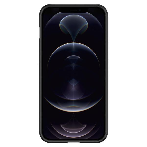 Spigen iPhone 12 Pro Max ile Uyumlu Kılıf Ultra Hybrid Matte Black