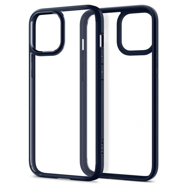 Spigen iPhone 12 Pro Max ile Uyumlu Kılıf Ultra Hybrid Navy Blue