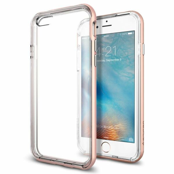Spigen iPhone 6s/6 ile Uyumlu Kılıf Neo Hybrid EX Rose Gold