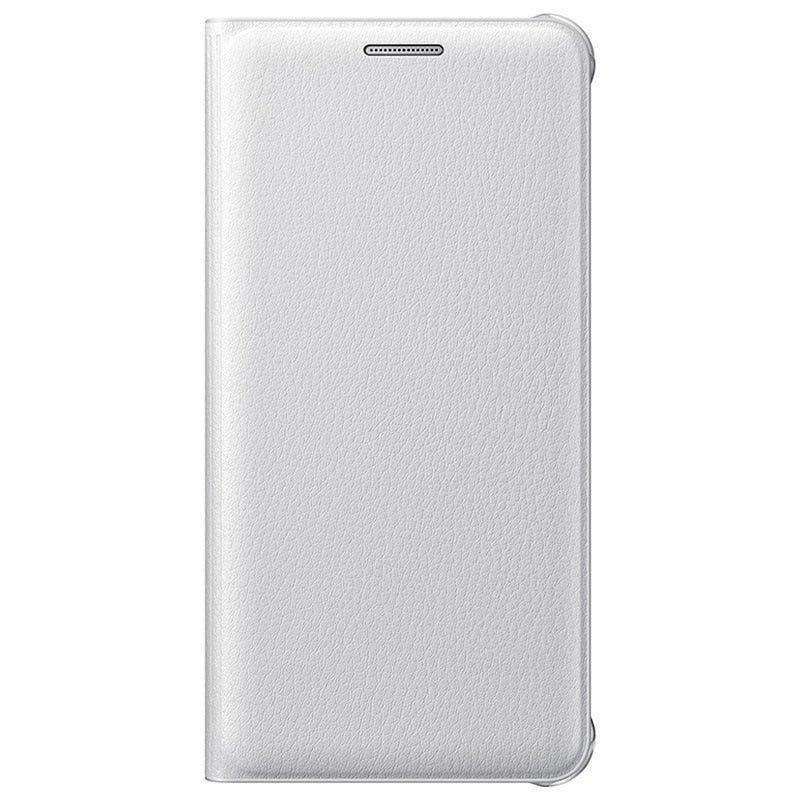 Galaxy A3 (2016) ile Uyumlu Kılıf Flip Cover Beyaz