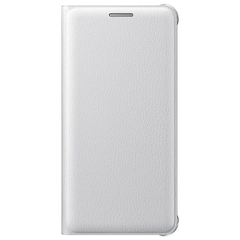 Galaxy A3 (2016) ile Uyumlu Kılıf Flip Cover Beyaz