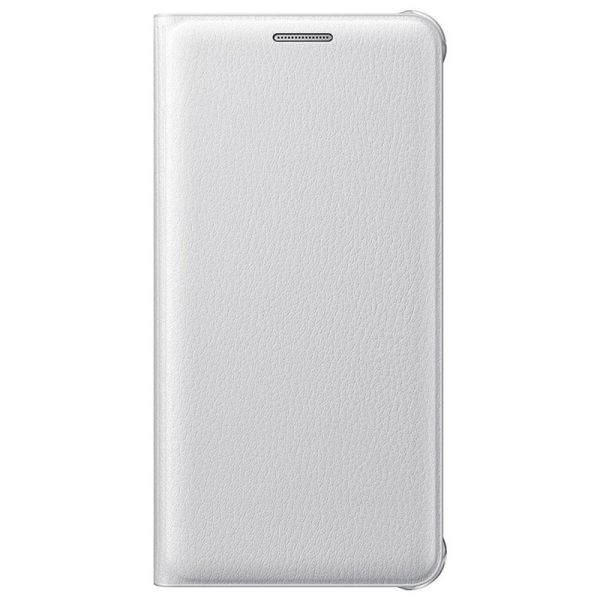Galaxy A3 (2016) ile Uyumlu Kılıf Flip Cover Beyaz