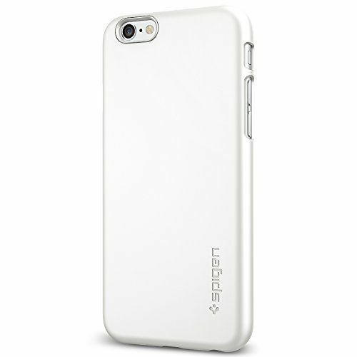 Spigen iPhone 6s/6 ile Uyumlu Kılıf Thin Fit Ultra İnce Shimmery White