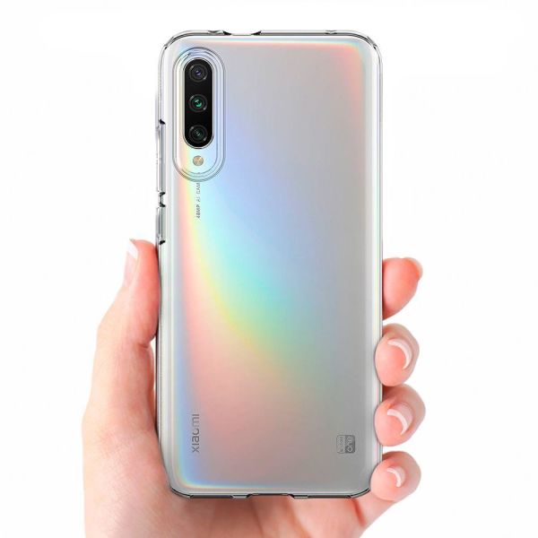 Spigen Mi A3 ile Uyumlu Kılıf Liquid Crystal Crystal Clear