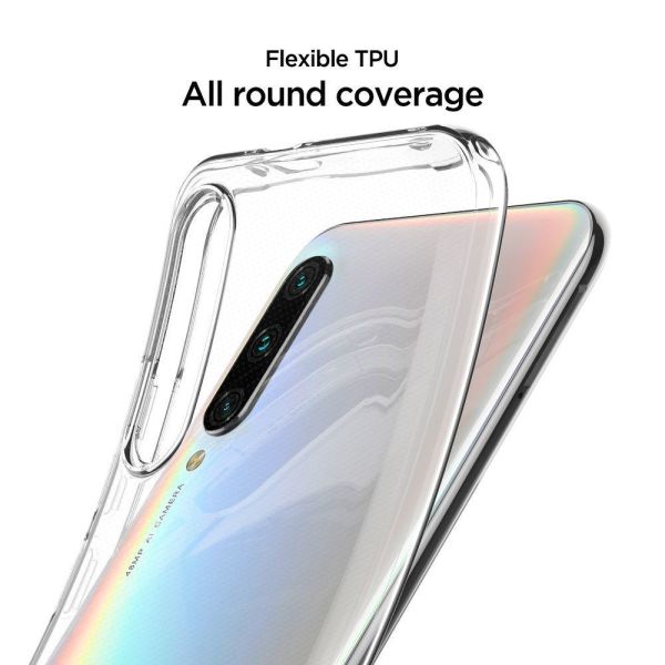 Spigen Mi A3 ile Uyumlu Kılıf Liquid Crystal Crystal Clear