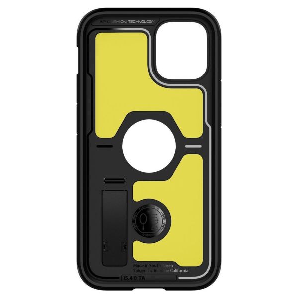 Spigen iPhone 12 Mini ile Uyumlu Kılıf Tough Armor Black