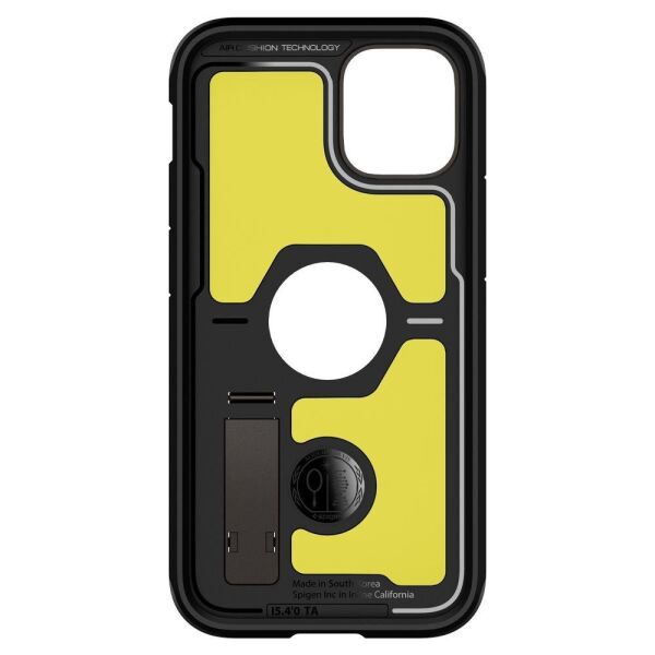 Spigen iPhone 12 Mini ile Uyumlu Kılıf Tough Armor Gunmetal