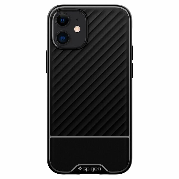 Spigen iPhone 12 Mini ile Uyumlu Kılıf Core Armor Matte Black