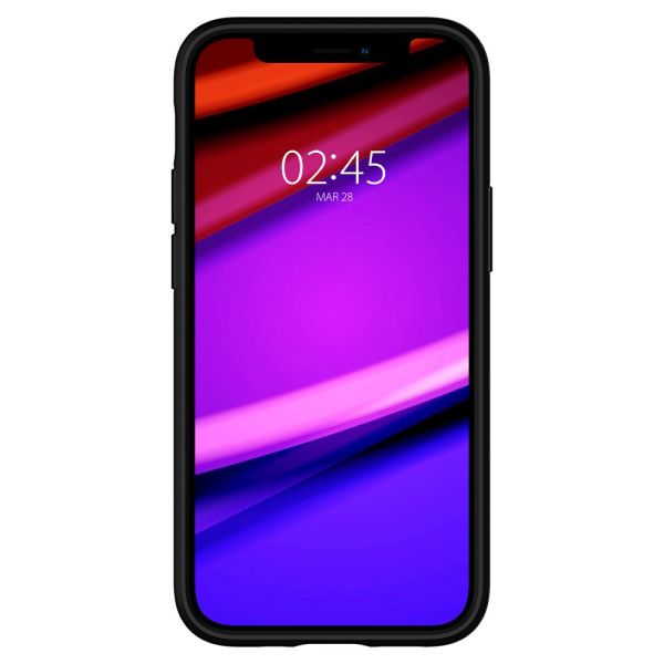 Spigen iPhone 12 Mini ile Uyumlu Kılıf Core Armor Matte Black