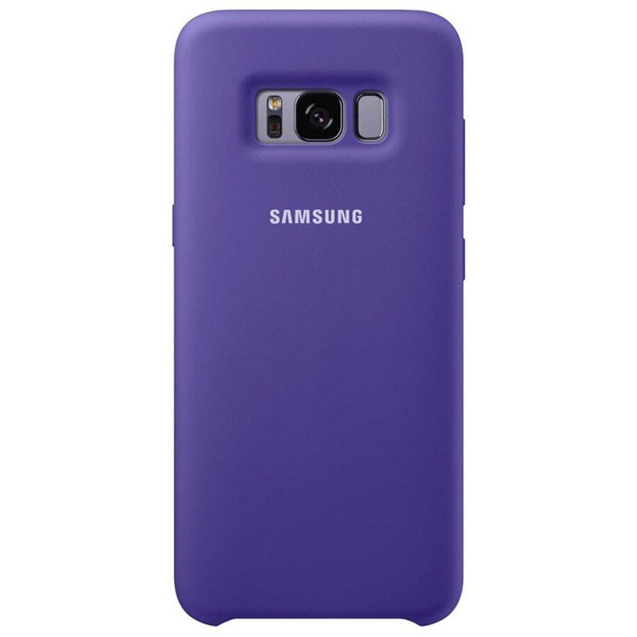 Galaxy S8 ile Uyumlu Silikon Kılıf Mor EF-PG950TVEGWW (Out)