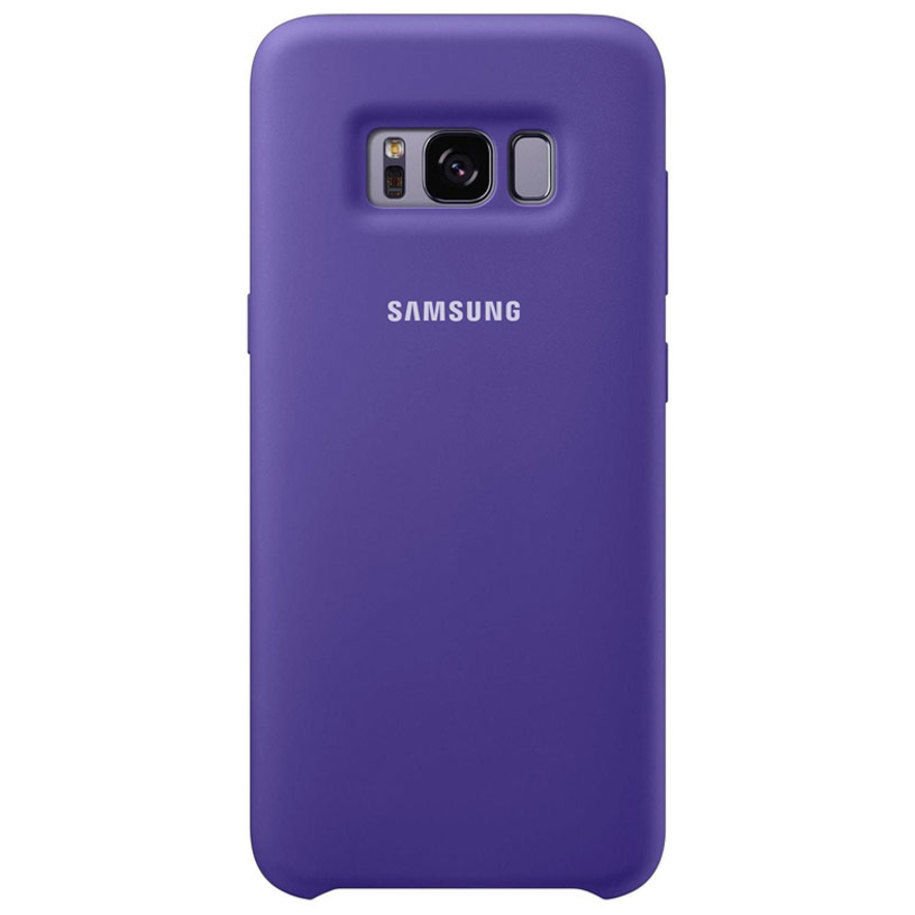 Galaxy S8 ile Uyumlu Silikon Kılıf Mor EF-PG950TVEGWW (Out)