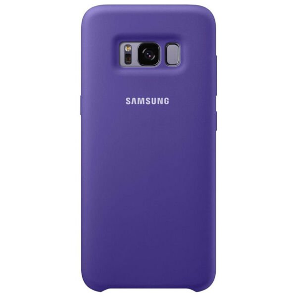 Galaxy S8 ile Uyumlu Silikon Kılıf Mor EF-PG950TVEGWW (Out)