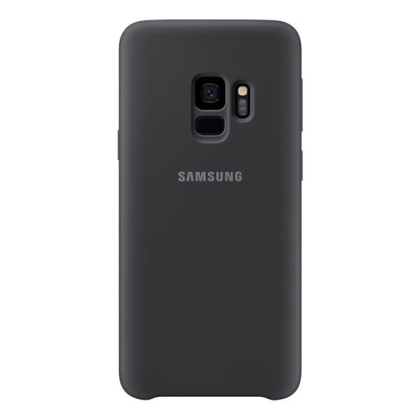 Galaxy S9 ile Uyumlu Kılıf Silicone Cover Siyah EF-PG960TBEGWW (Out)