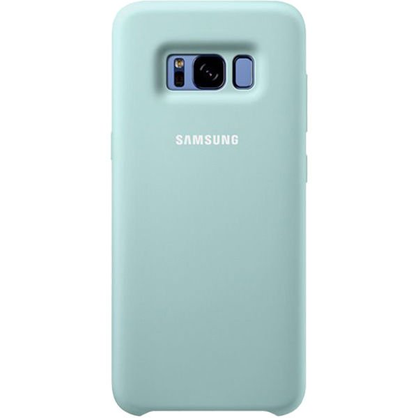 Galaxy S8 ile Uyumlu Silikon Kılıf Mavi EF-PG950TLEGWW (Out)