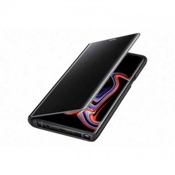 Galaxy Note 9 ile Uyumlu Clear View Cover Siyah EF-ZN960CBEGWW