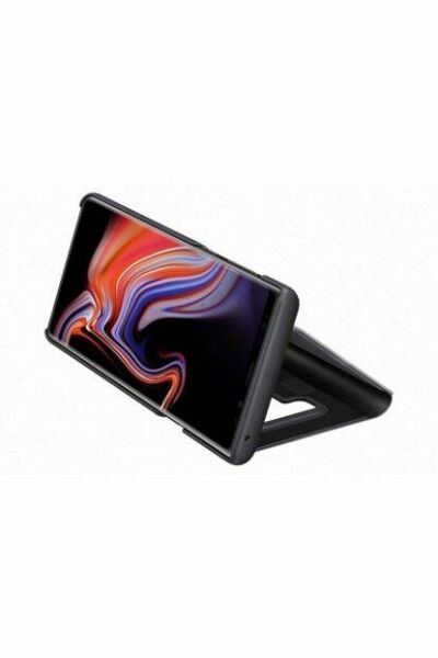 Galaxy Note 9 ile Uyumlu Clear View Cover Siyah EF-ZN960CBEGWW
