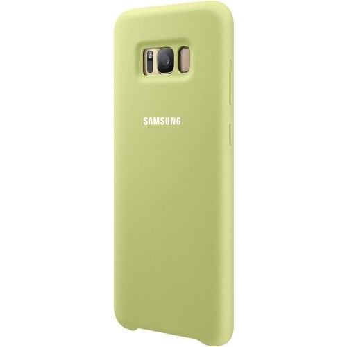 Galaxy S8 Plus ile Uyumlu Kılıf Silicone Cover Sarı EF-PG955 (Out)