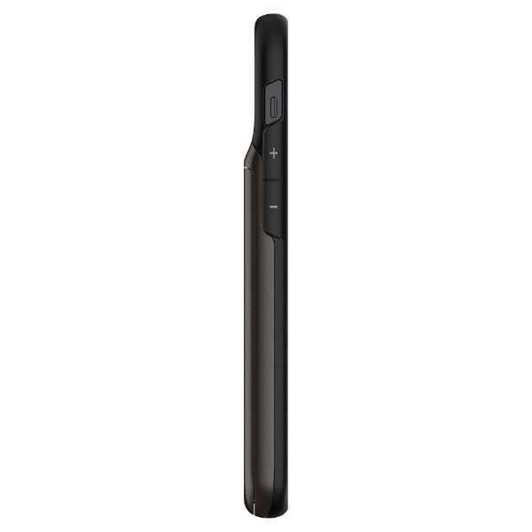 Spigen iPhone 12 Mini ile Uyumlu Kılıf Slim Armor Wallet Gunmetal