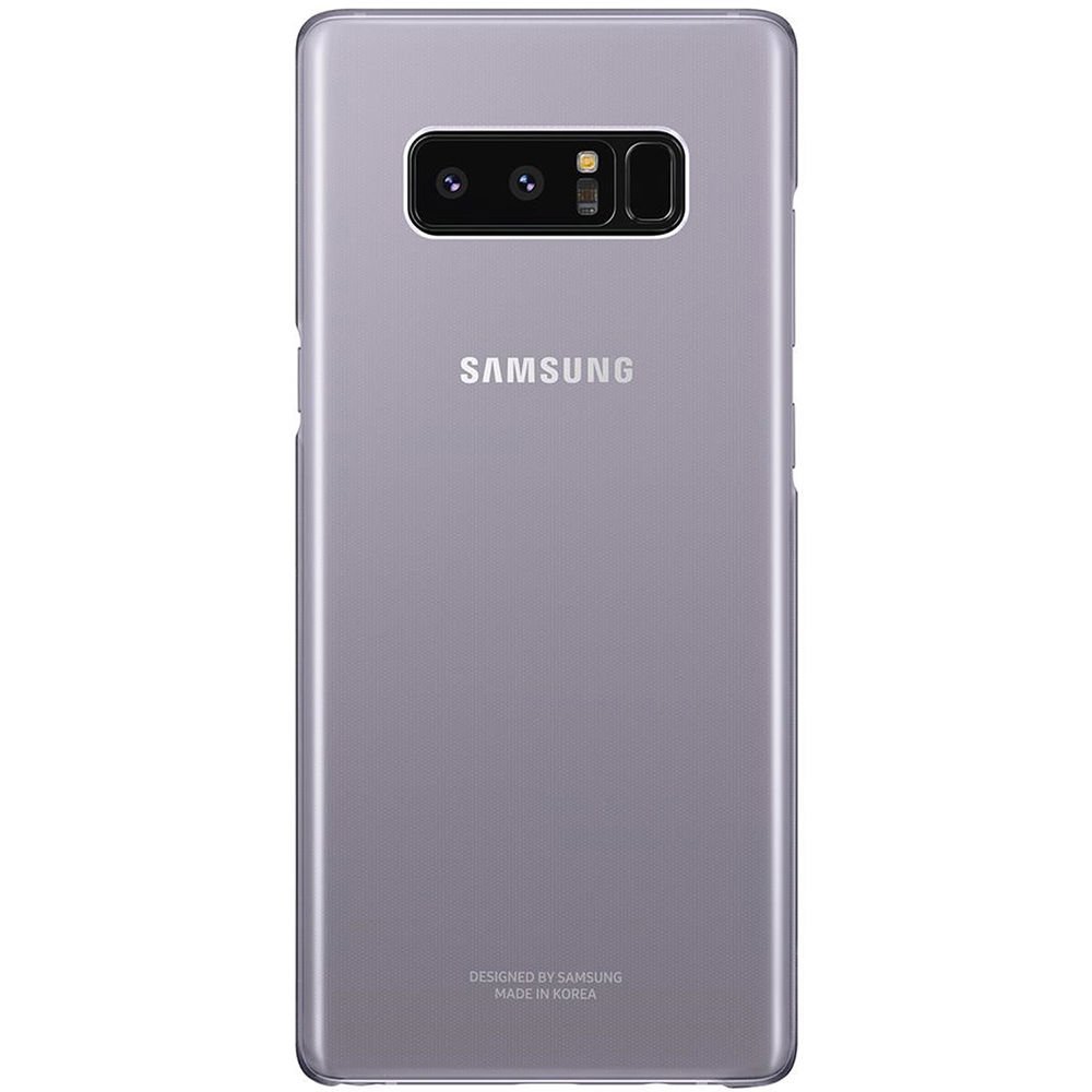 Galaxy Note 8 ile Uyumlu Clear Cover Mor EF-QN950CVEGWW