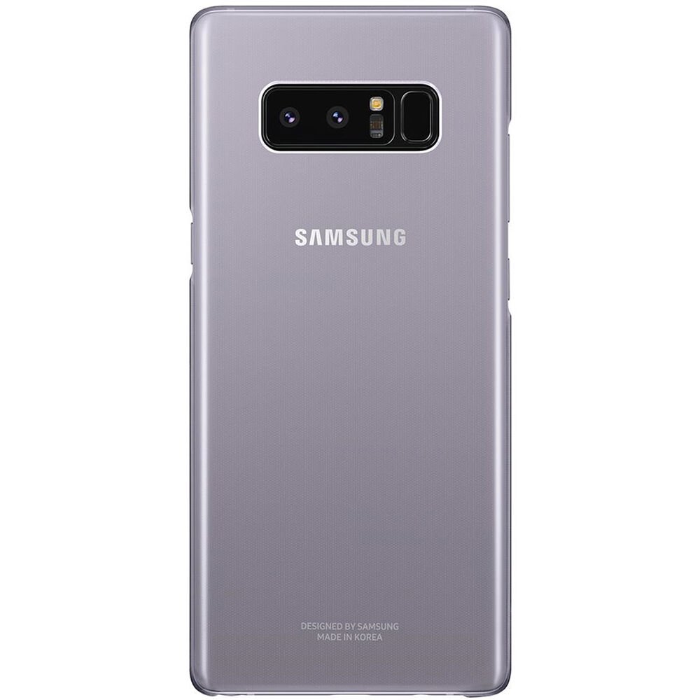 Galaxy Note 8 ile Uyumlu Clear Cover Mor EF-QN950CVEGWW