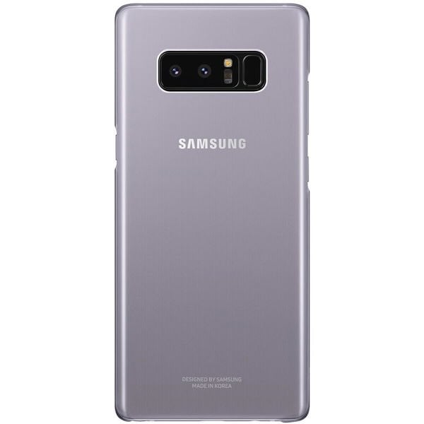 Galaxy Note 8 ile Uyumlu Clear Cover Mor EF-QN950CVEGWW