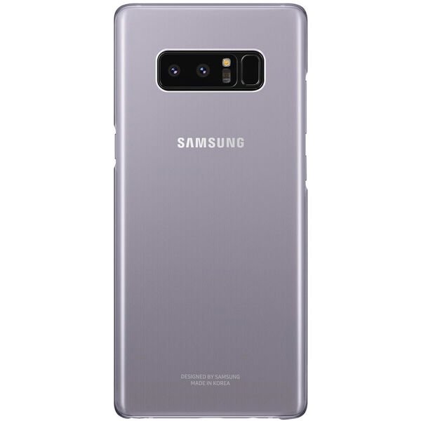 Galaxy Note 8 ile Uyumlu Clear Cover Mor EF-QN950CVEGWW