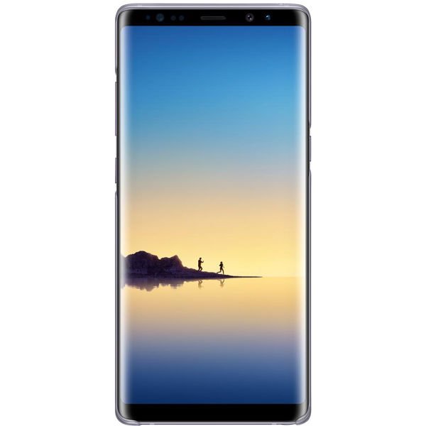 Galaxy Note 8 ile Uyumlu Clear Cover Mor EF-QN950CVEGWW