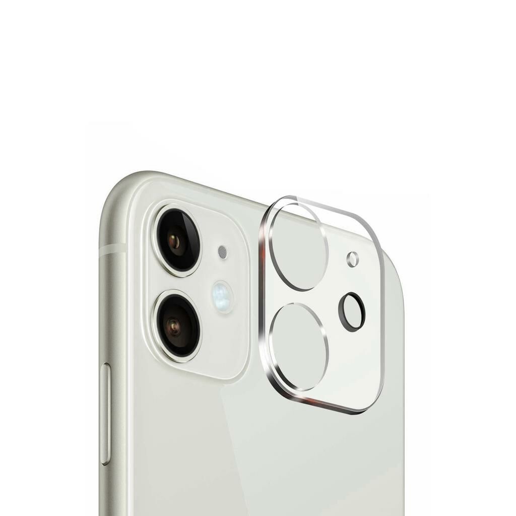 iPhone 11 ile Uyumlu Kamera Koruyucu Şeffaf