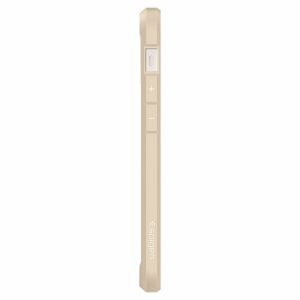 Spigen iPhone 12 Mini ile Uyumlu Kılıf Ultra Hybrid Sand Beige