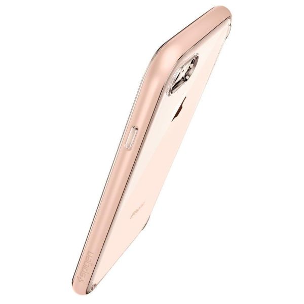 Spigen iPhone SE (2020) 8/7 Uyumlu ile Uyumlu Kılıf Neo Hybrid Crystal Blush Gold