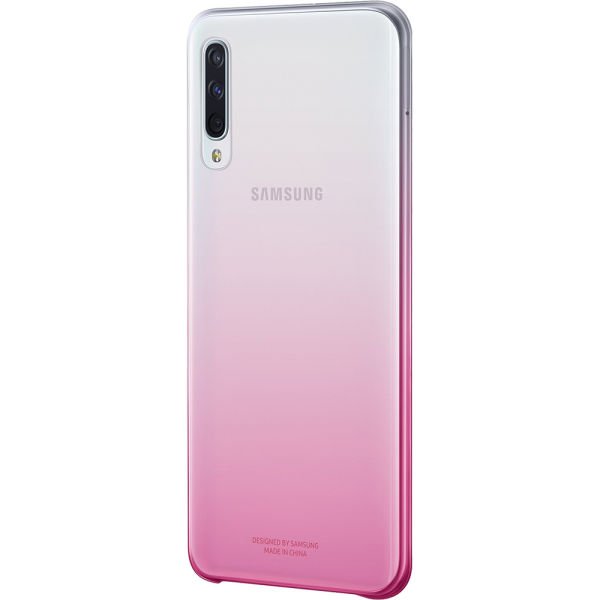 Galaxy A50 ile Uyumlu Clear Cover Pembe EF-AA505CPEGWW