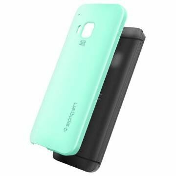 Spigen One M9 ile Uyumlu Kılıf Thin Fit Ultra İnce Mint Green