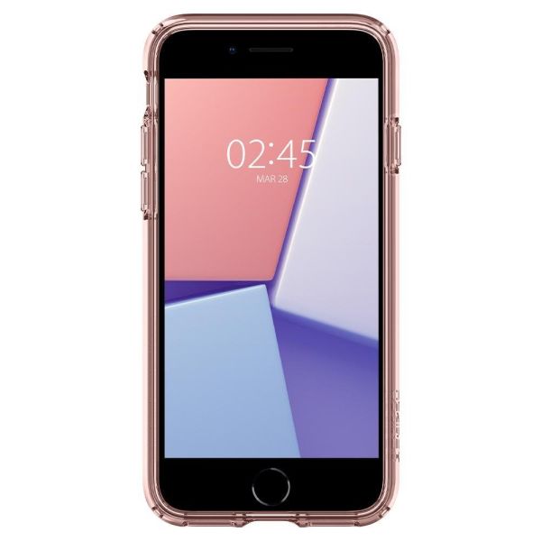 Spigen iPhone SE (2020) 8/7 Uyumlu ile Uyumlu Kılıf Ultra Hybrid Rose Crystal