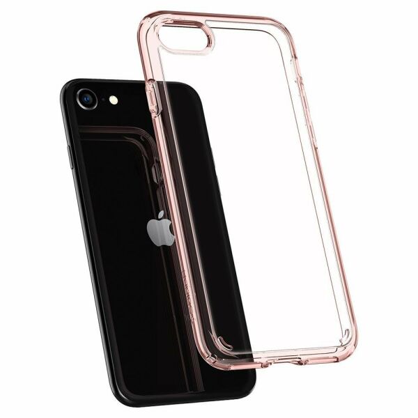 Spigen iPhone SE (2020) 8/7 Uyumlu ile Uyumlu Kılıf Ultra Hybrid Rose Crystal