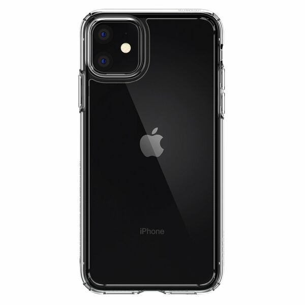 Spigen iPhone 11 ile Uyumlu Kılıf Crystal Hybrid Crystal Clear
