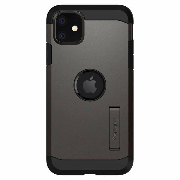 Spigen iPhone 11 ile Uyumlu Kılıf Tough Armor XP Gunmetal