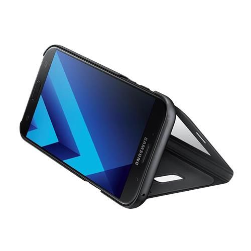 Galaxy A7(2017) ile Uyumlu S View Cover Siyah EF-CA720PBEGWW (Out)