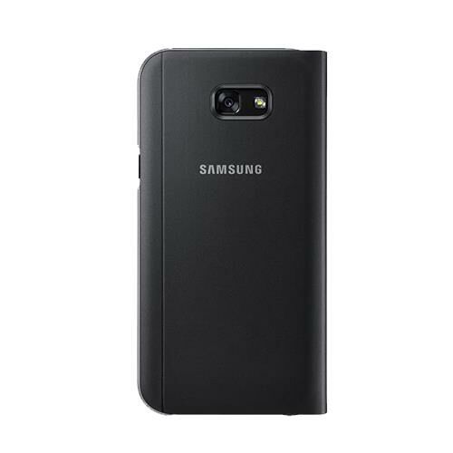Galaxy A7(2017) ile Uyumlu S View Cover Siyah EF-CA720PBEGWW (Out)